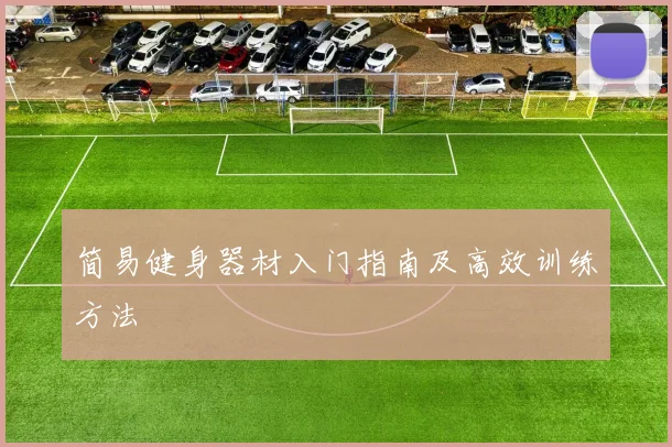 简易健身器材入门指南及高效训练方法